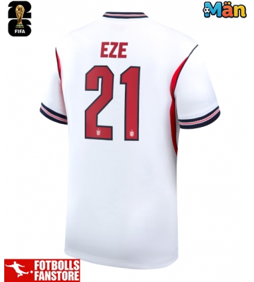 England Eberechi Eze #21 Hemmatröja VM 2026 Kortärmad